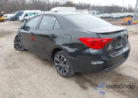 2017 Toyota Corolla Se z USA, uszkodzony, nr VIN 2T1BURHE6HC862738